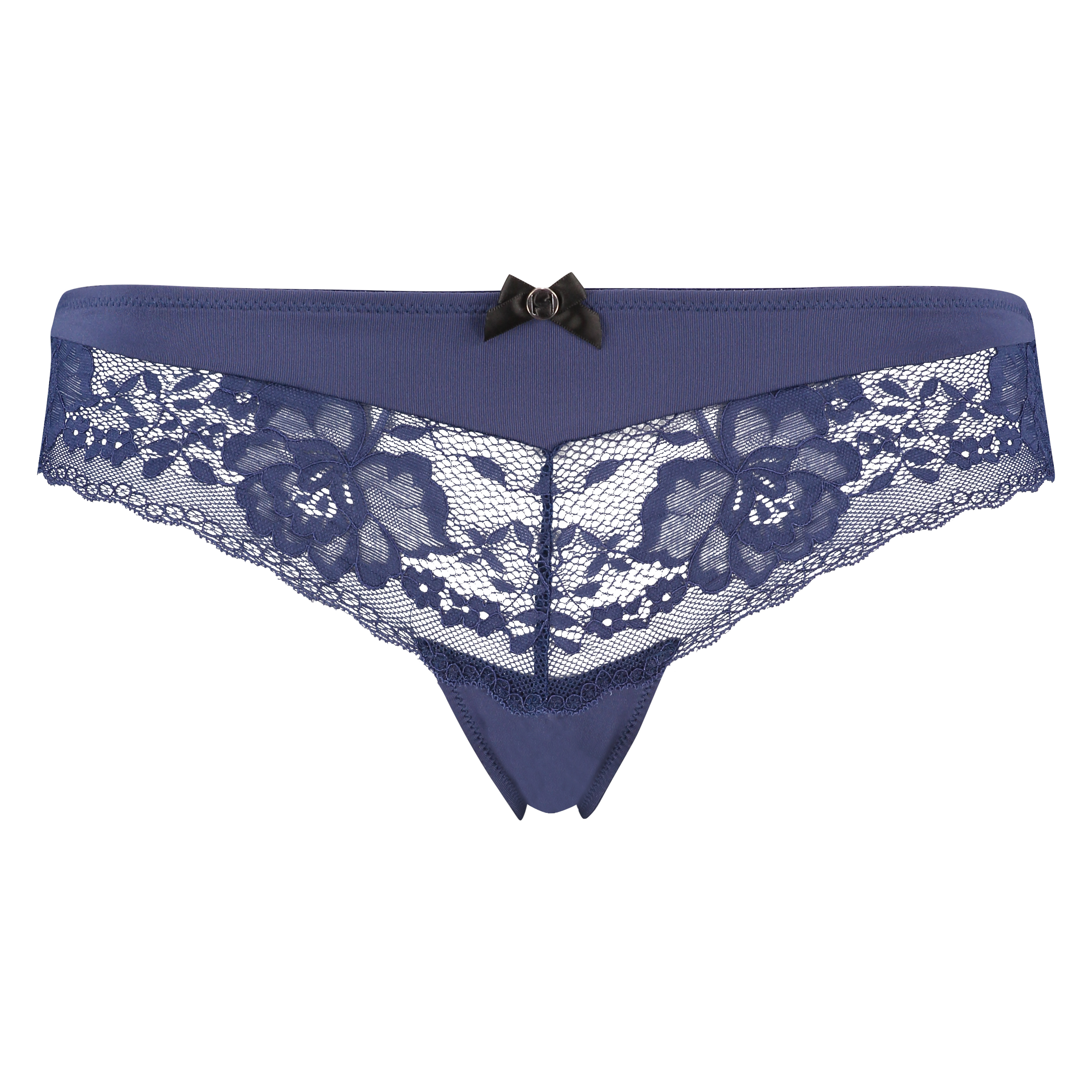 Slip brésilien Maya, Bleu, main