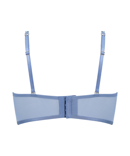Soutien-gorge à armatures préformé sans bretelles Molly, Bleu