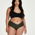 Slip brésilien en forme de V Vixen Curvy, Vert