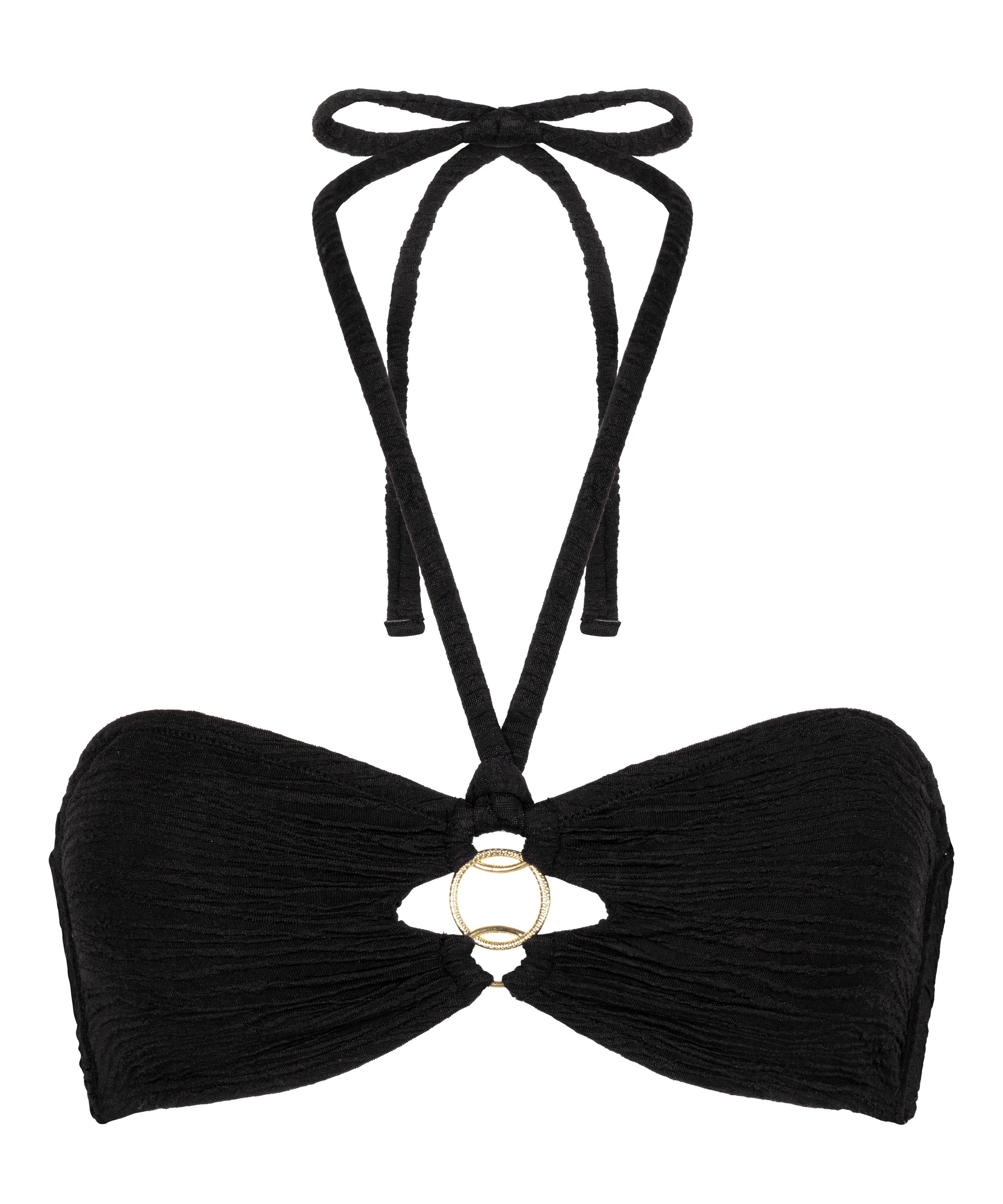 Haut de bikini bandeau Lima Bahamas, Noir, main