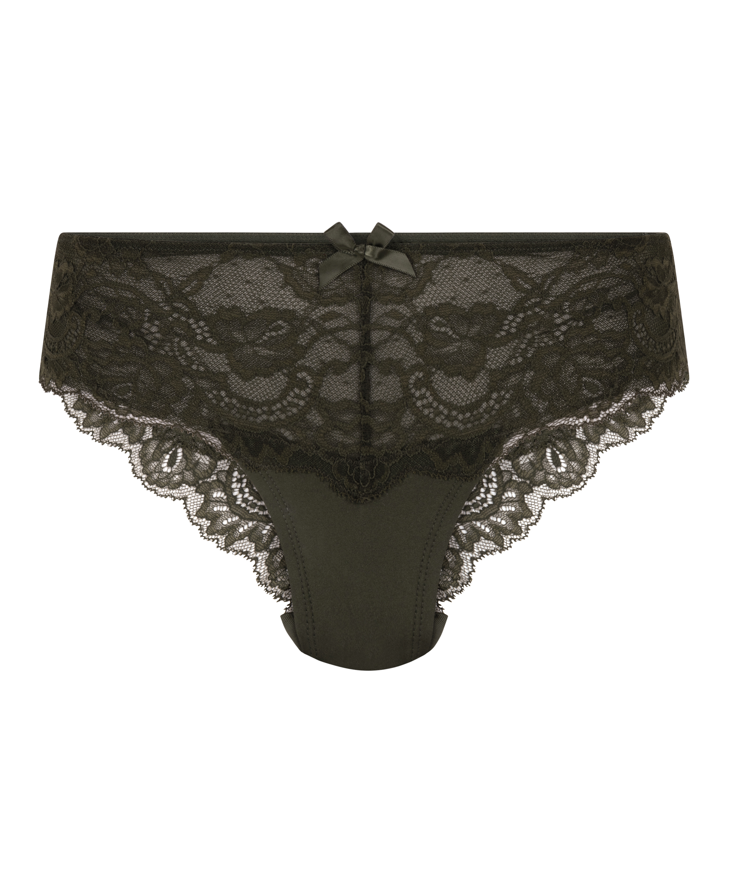 Slip brésilien Teddy, Vert, main