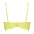 Soutien-gorge pr&eacute;form&eacute; sans armatures longline Shiloh, Jaune