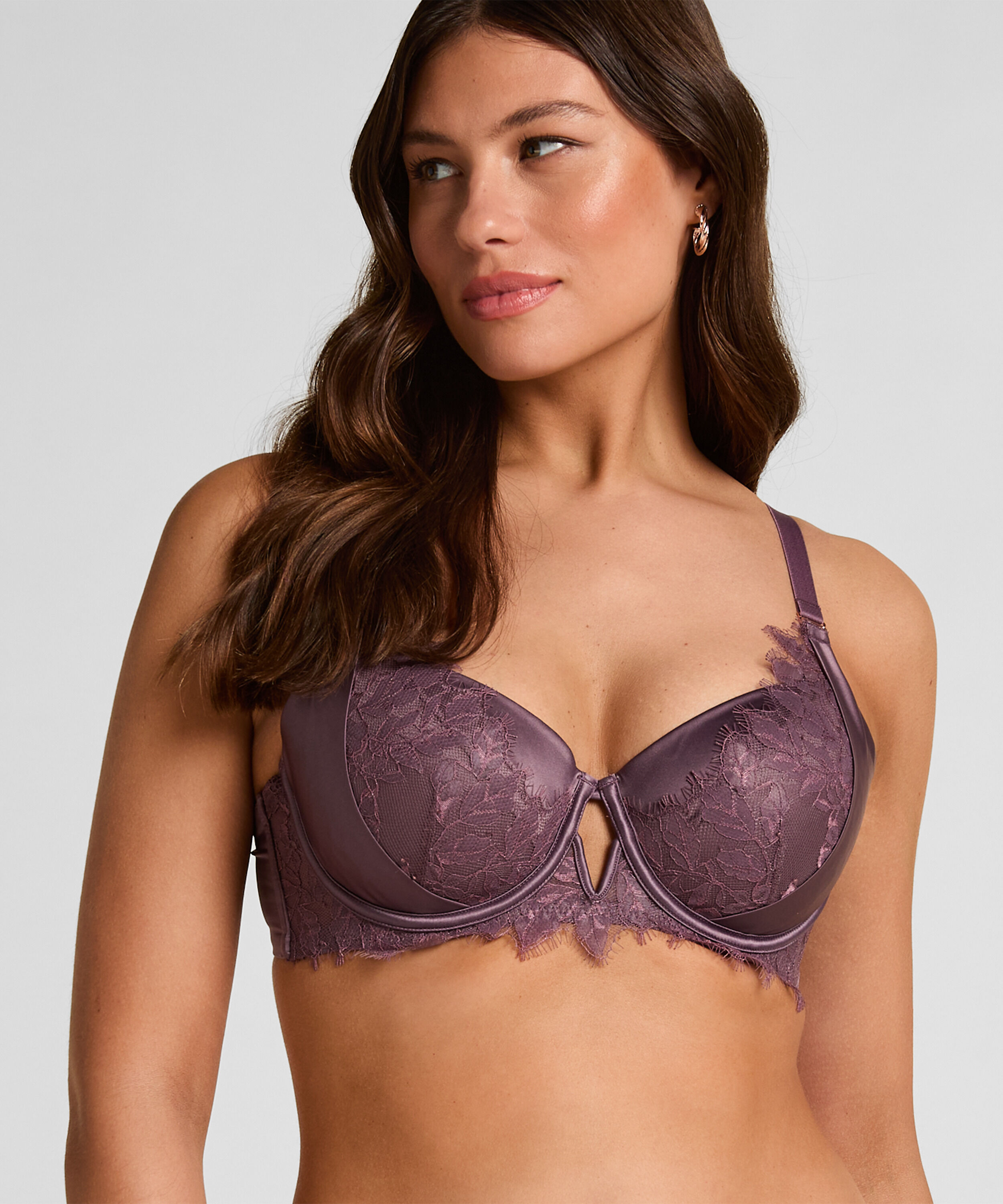 Soutien-Gorge Malou Armatures Rembourré, Violet Soutien-Gorge Malou Armatures Rembourré, Violet