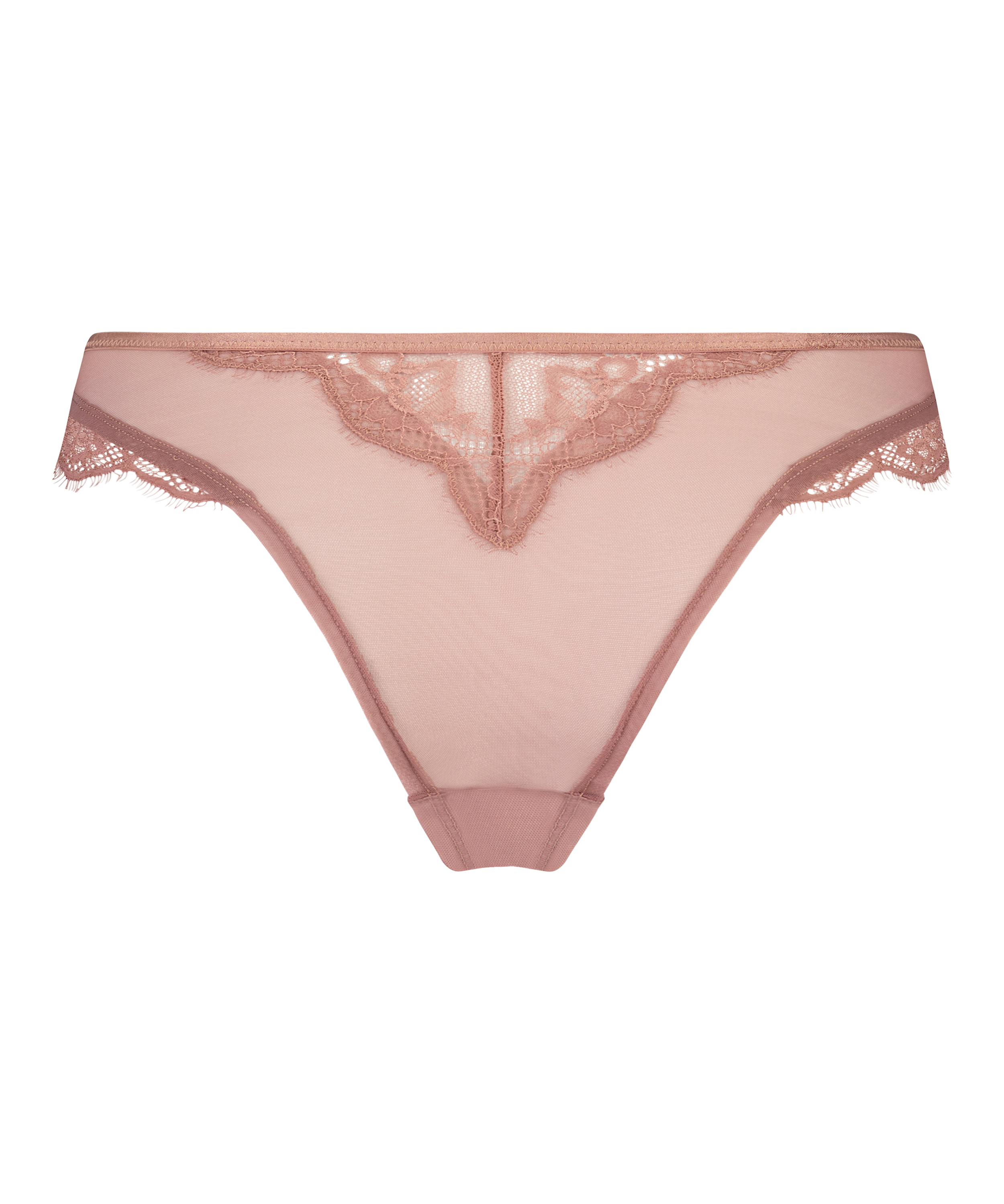 Slip brésilien Margaret Lucy Hale, Rose, main