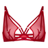 Soutien-gorge à armatures non-préformé Rhys, Rouge