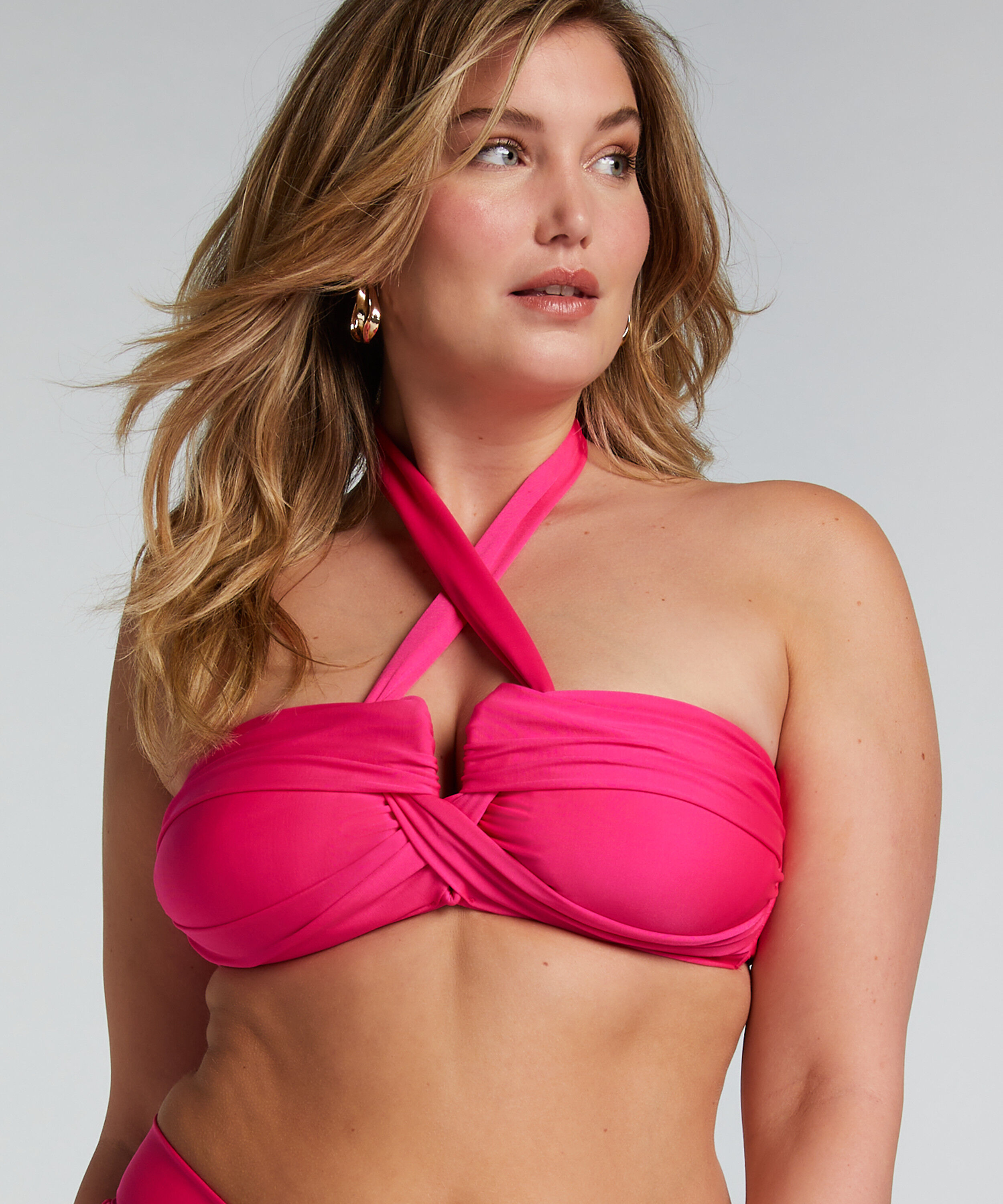 Haut de bikini court Naples, Rose Haut de bikini court Naples, Rose