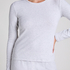 Haut de pyjama Pointelle, Gris
