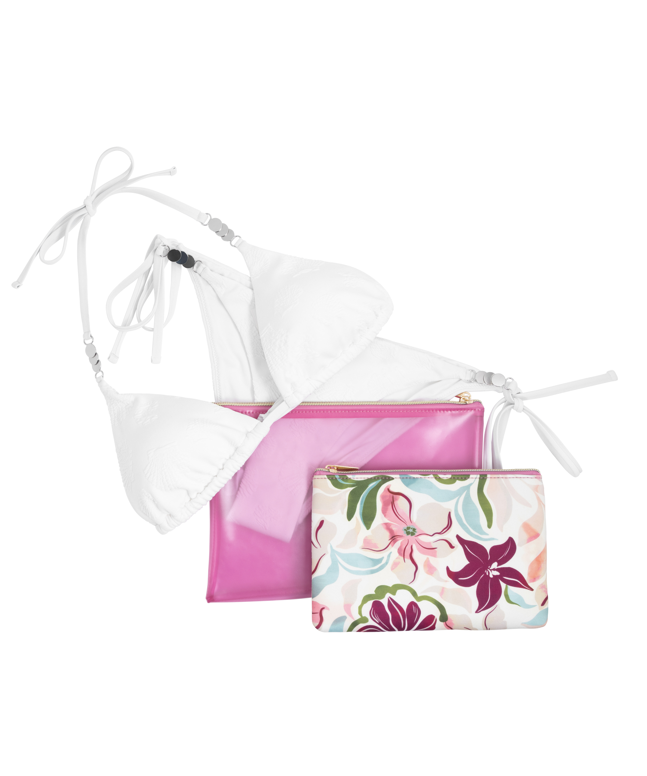 Pochette pour bikinis, Rouge, main