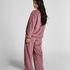 Pantalon Fluffy Fleece, Rose