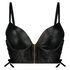 Soutien-gorge &agrave; armatures pr&eacute;form&eacute; push-up Manu, Noir