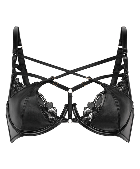 Soutien-gorge à armatures non préformé Nadia, Noir