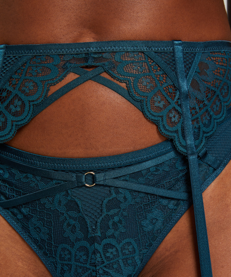 Porte-jarretelles Riri, Bleu