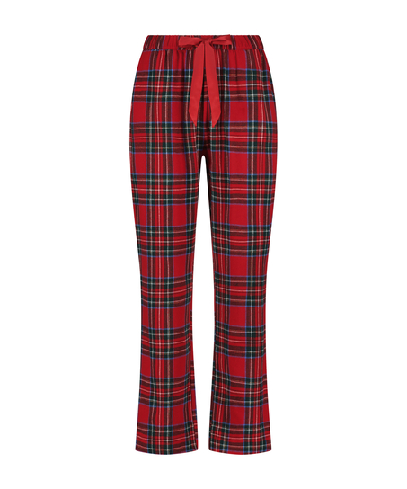 Tall Pantalon de Pyjama Flanelle, Rouge