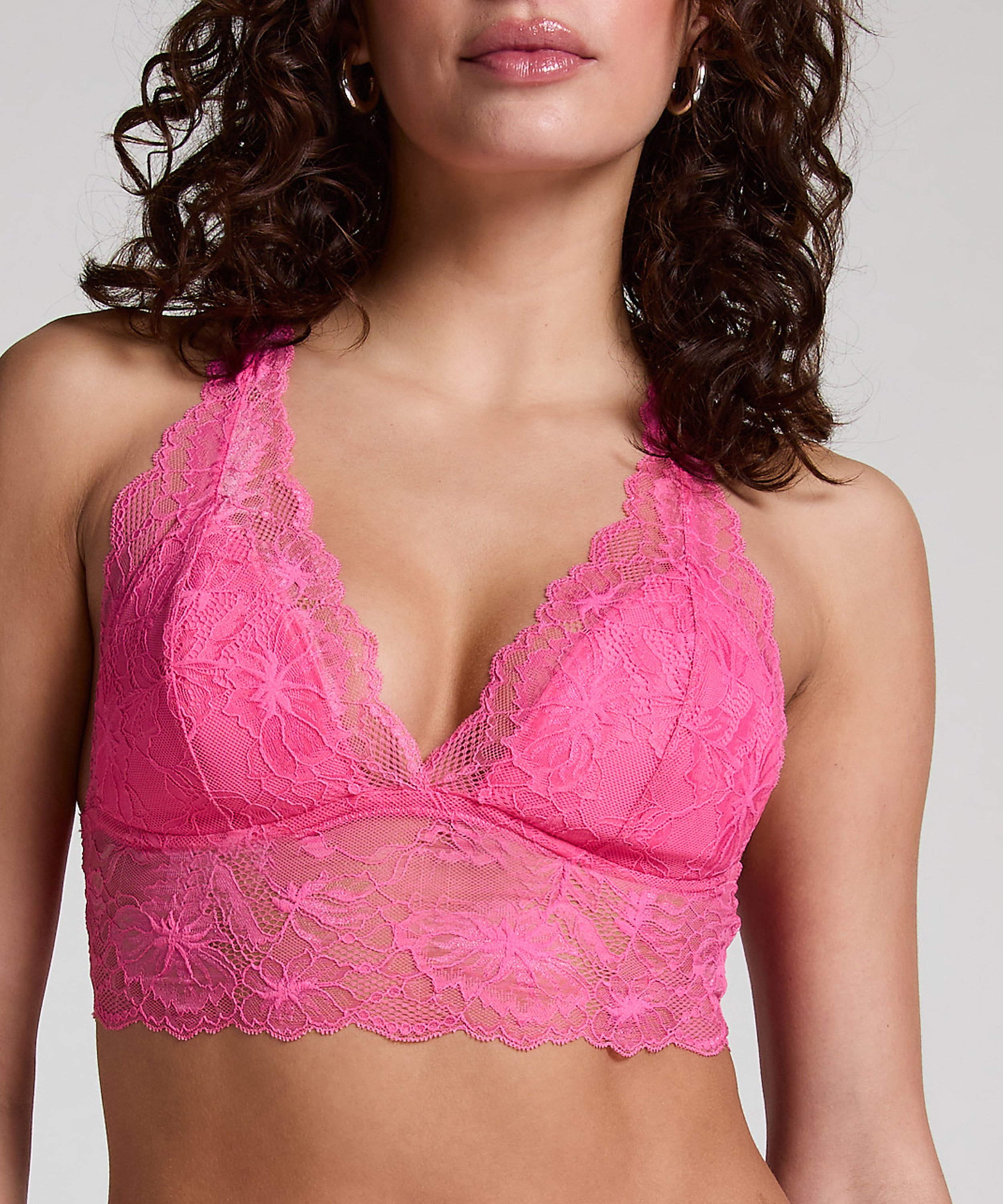 Brassière Stormi, Rose, main