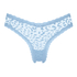 Slip brésilien V-shape Zena, Bleu