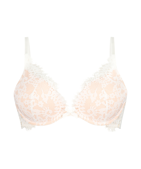 Soutien-gorge push-up à armatures Leyla, Blanc