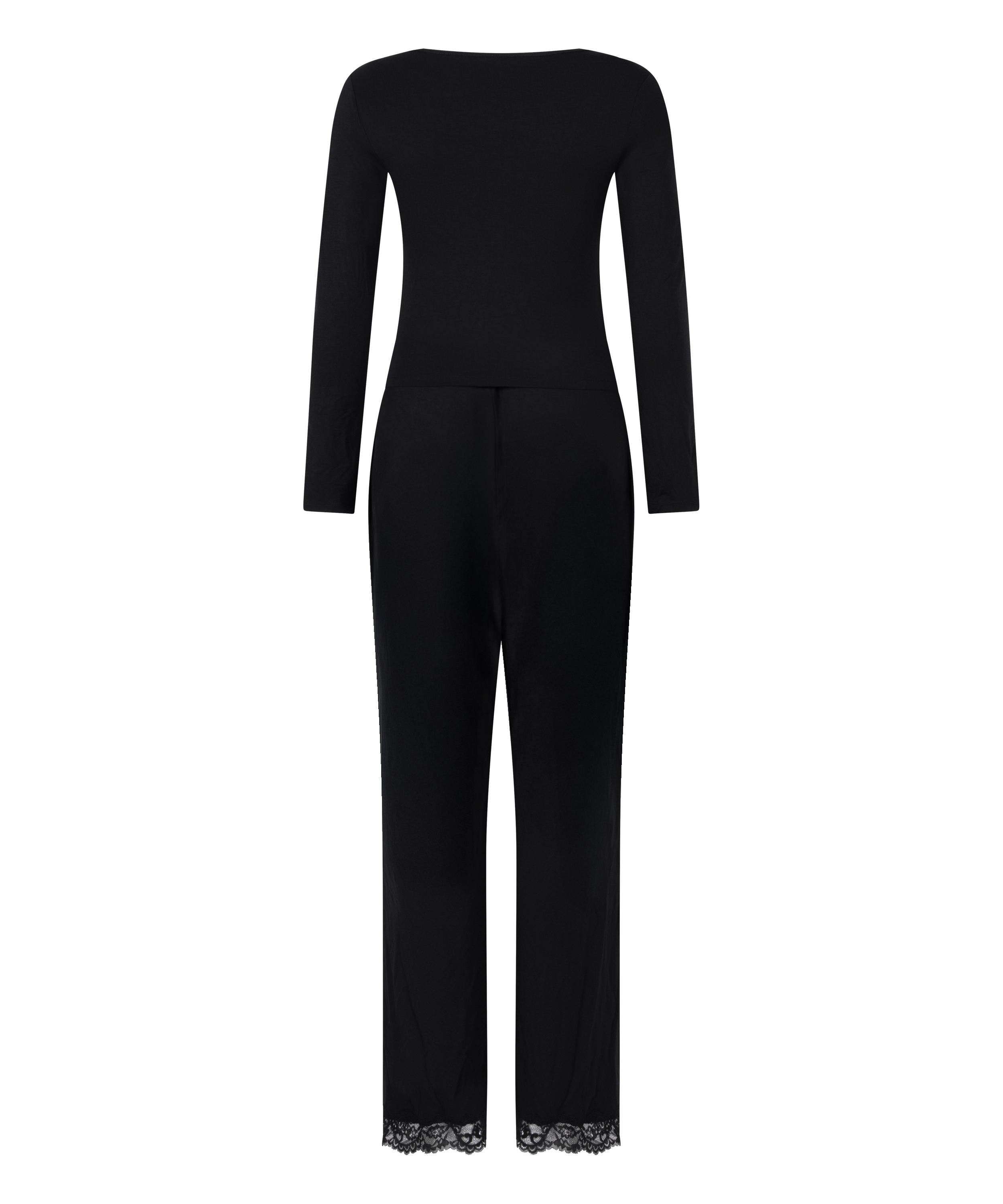 Ensemble de pyjama, Noir, main