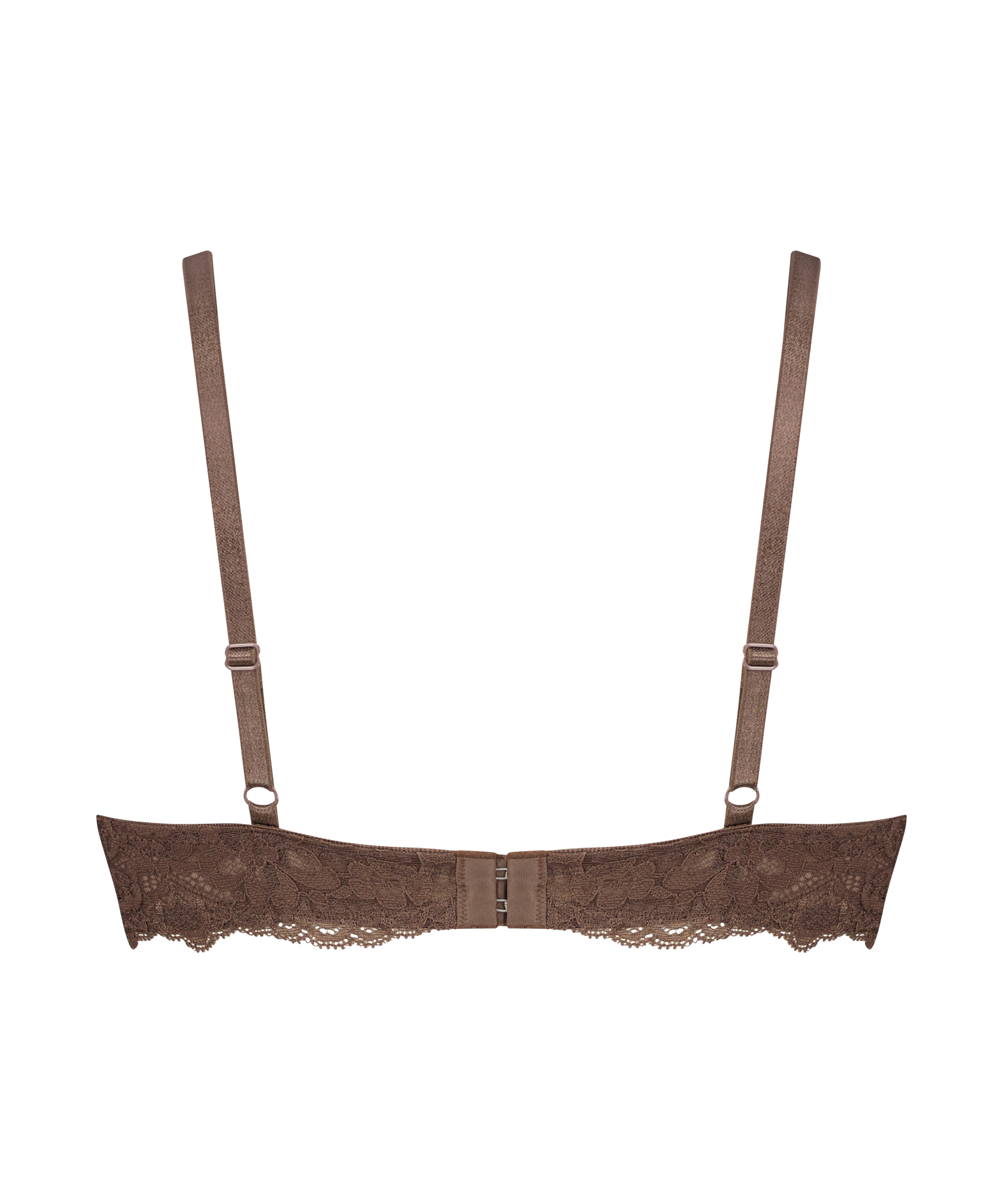 Soutien-gorge &agrave; armatures pr&eacute;form&eacute; Marine, Marron, main