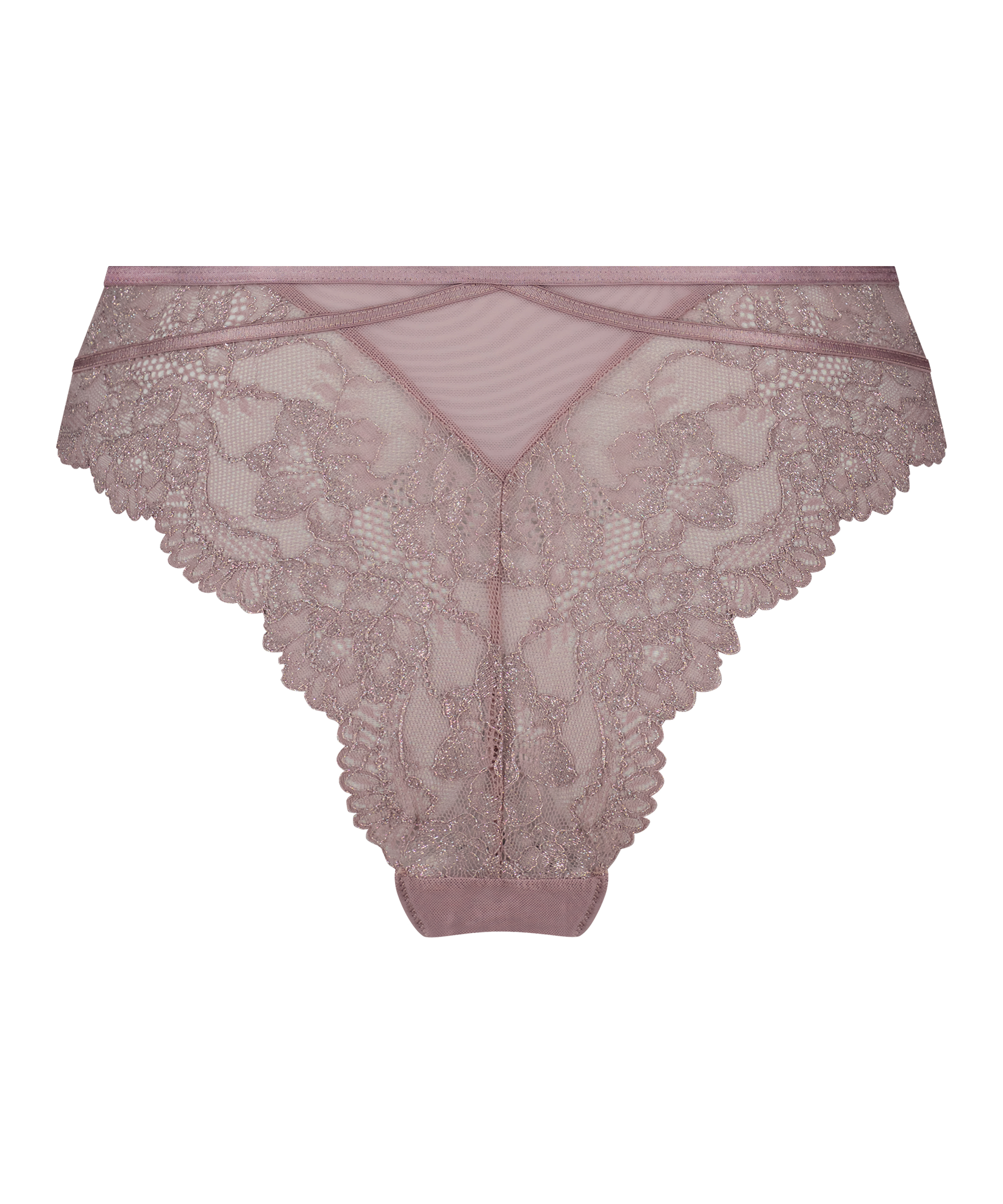 Slip brésilien Meghan, Violet, main