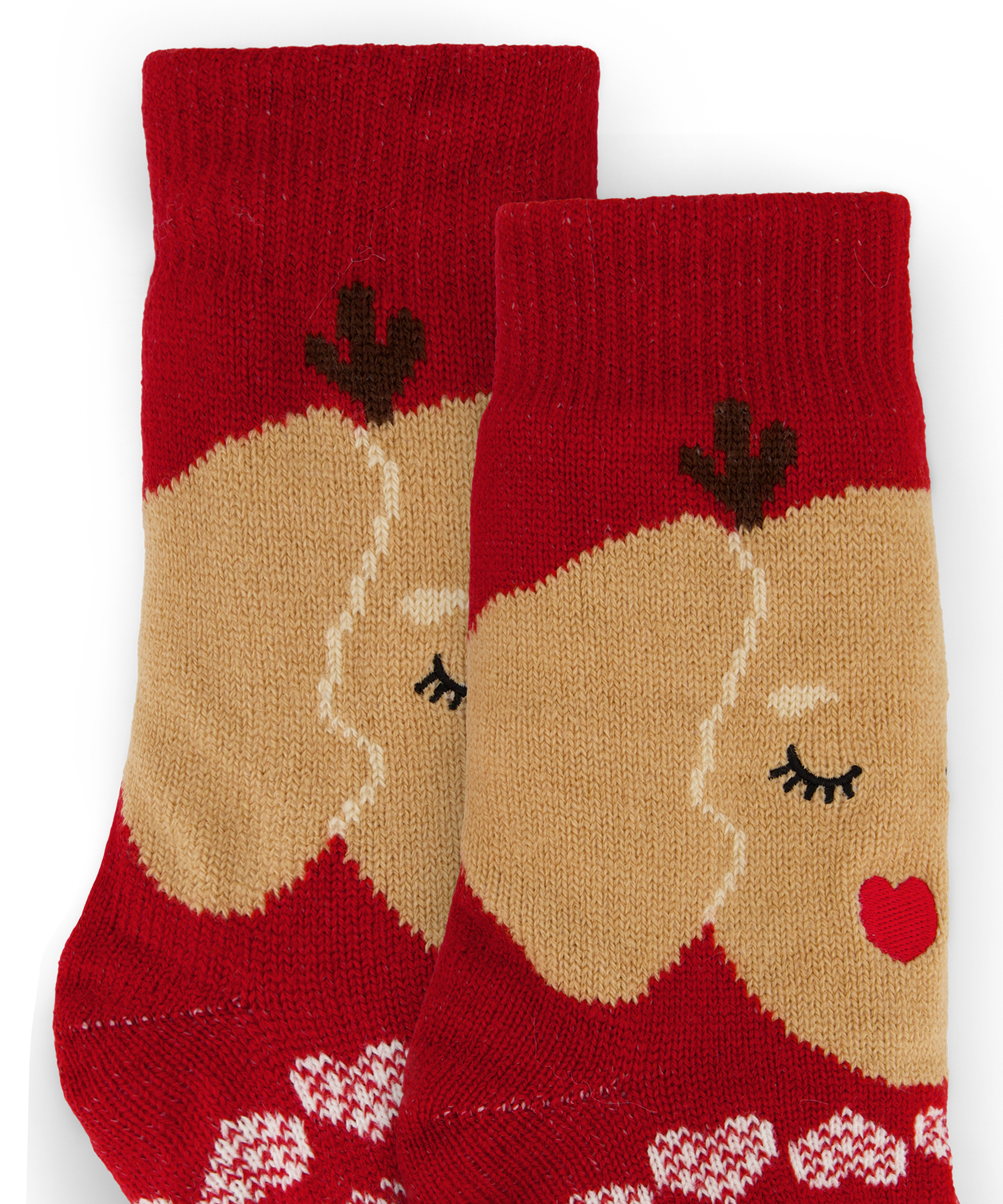 ﻿Chaussettes pour bottes, Rouge, main
