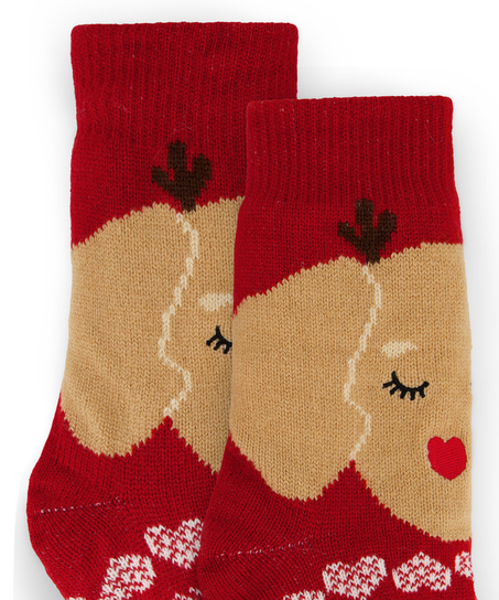 ﻿Chaussettes pour bottes, Rouge