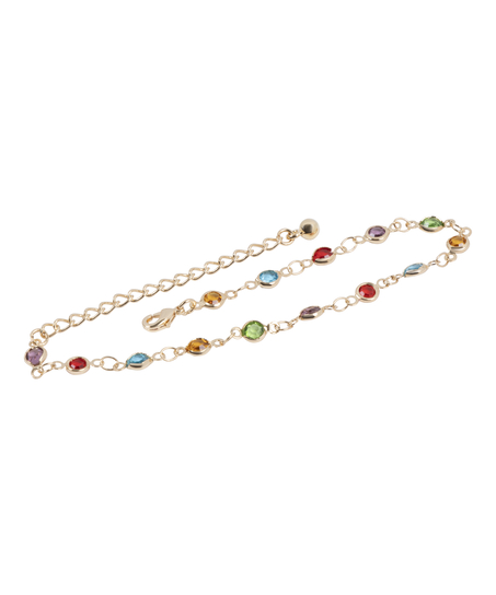 Bracelet de pierres précieuses, Jaune