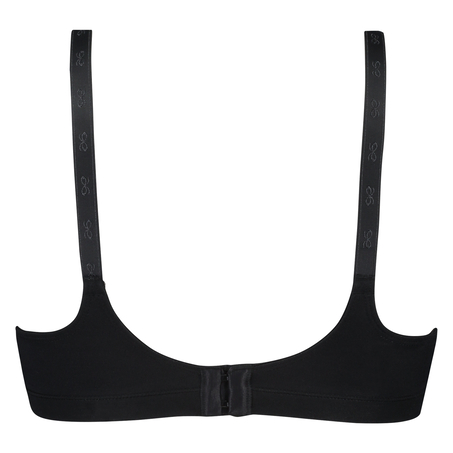 Soutien-gorge sans armature non-préformé, Noir