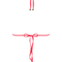 Haut de bikini triangle Doha, Rouge