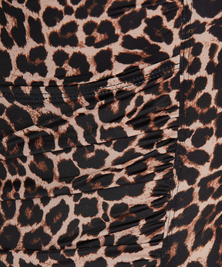 Maillot de bain Leopard, Beige