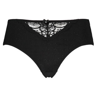 Slip taille haute Sophie, Noir