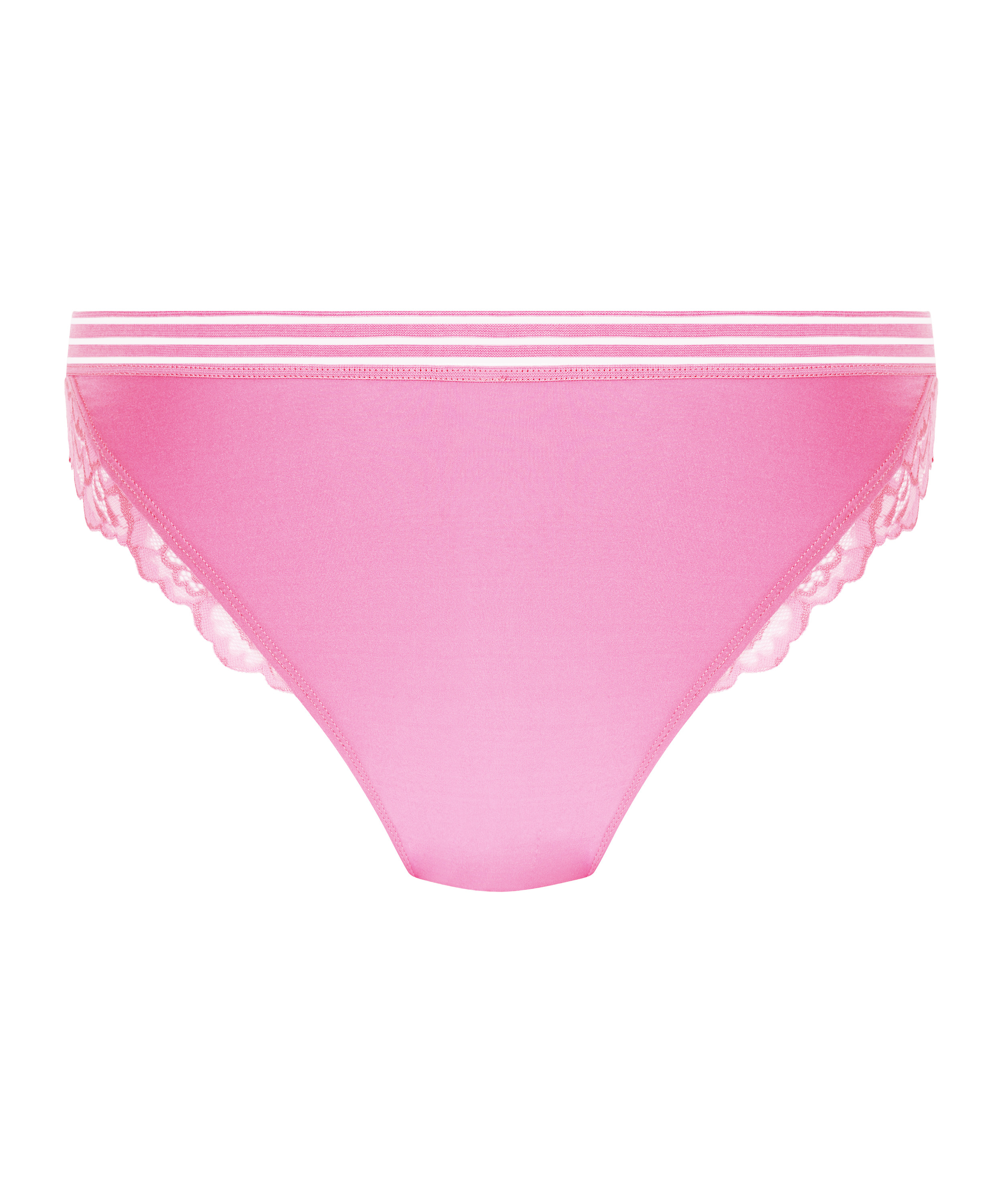 Slip brésilien Sally, Rose, main