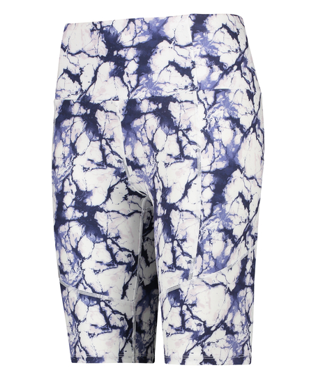 HKMX Short taille haute, Blanc