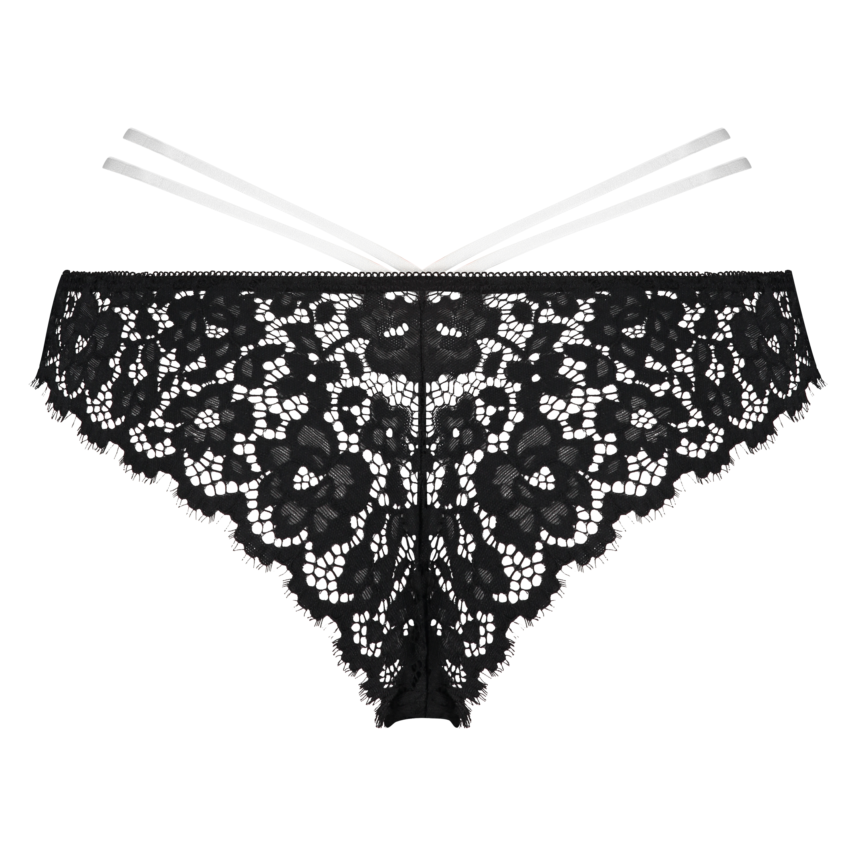 Slip brésilien Bessie, Noir, main