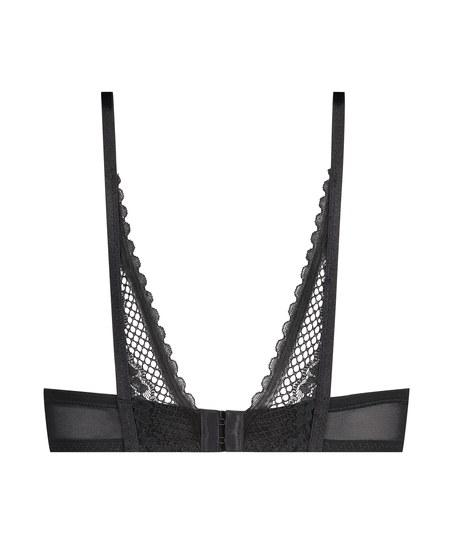 Soutien-gorge &agrave; armatures non-pr&eacute;form&eacute; Malika, Noir
