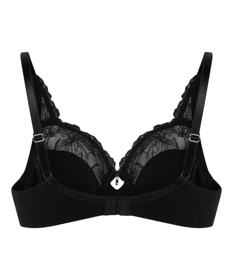 Soutien-gorge à armatures non-rembourré Lily, Noir