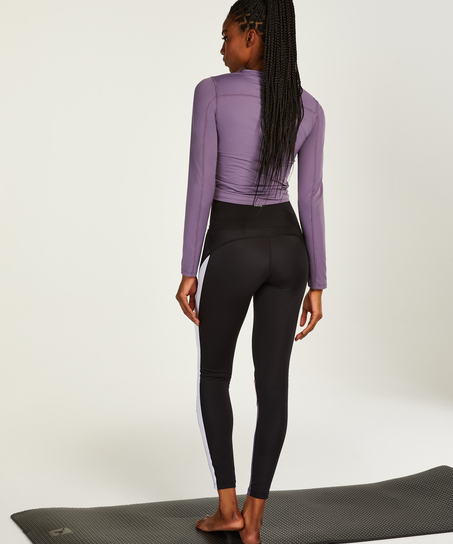 Top de sport manches longues HKMX Aura, Violet