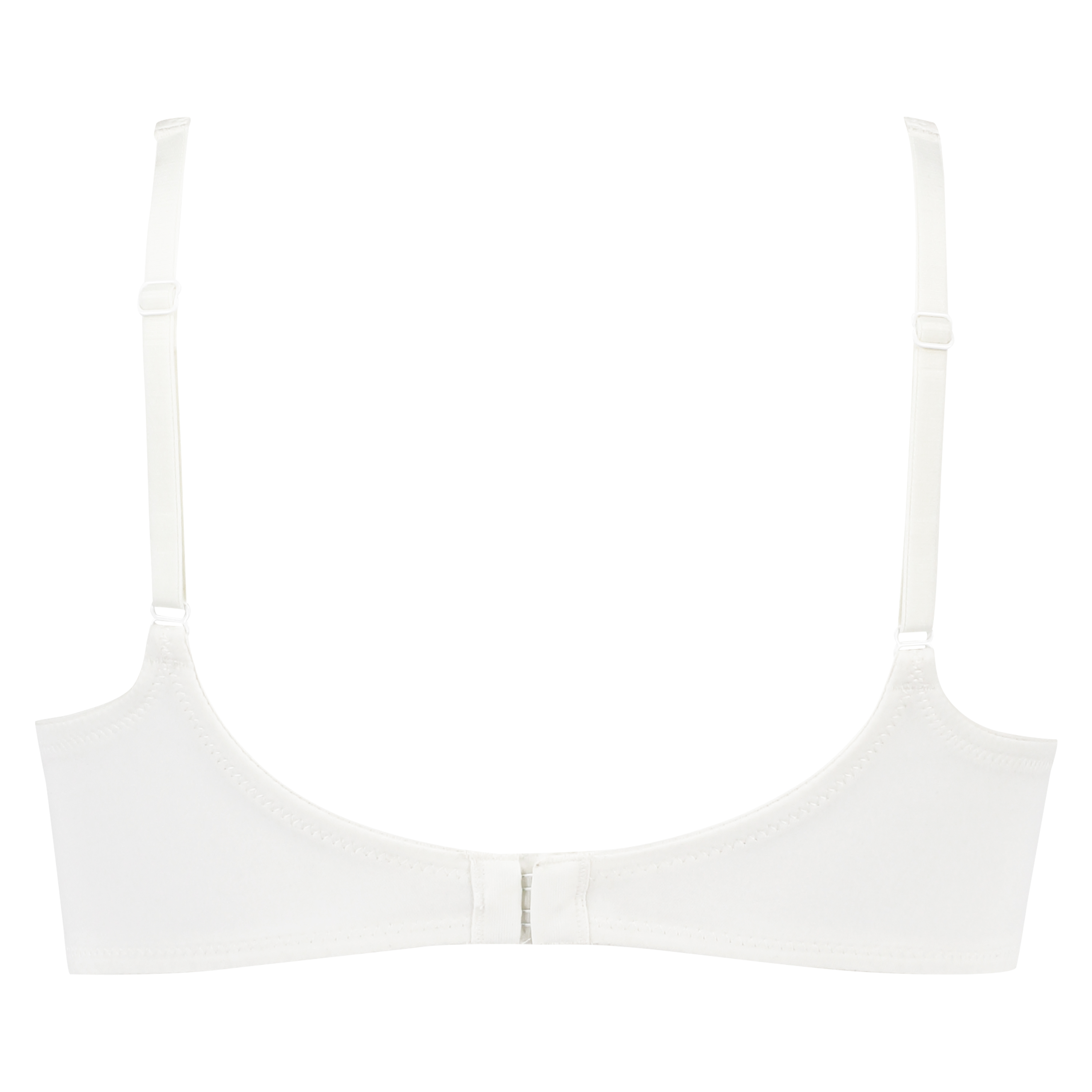 Soutien-gorge à armatures préformé Satin fleece, Blanc, main