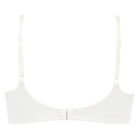 Soutien-gorge à armatures préformé Satin fleece, Blanc