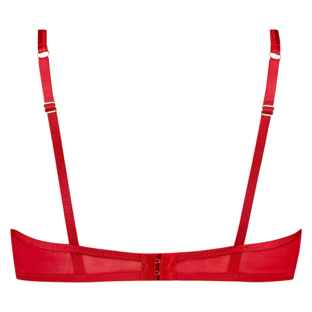 Soutien-gorge à armatures non-préformé Sosha, Rouge