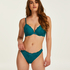 Soutien-gorge push-up &agrave; armatures rembourr&eacute; Rose, Vert