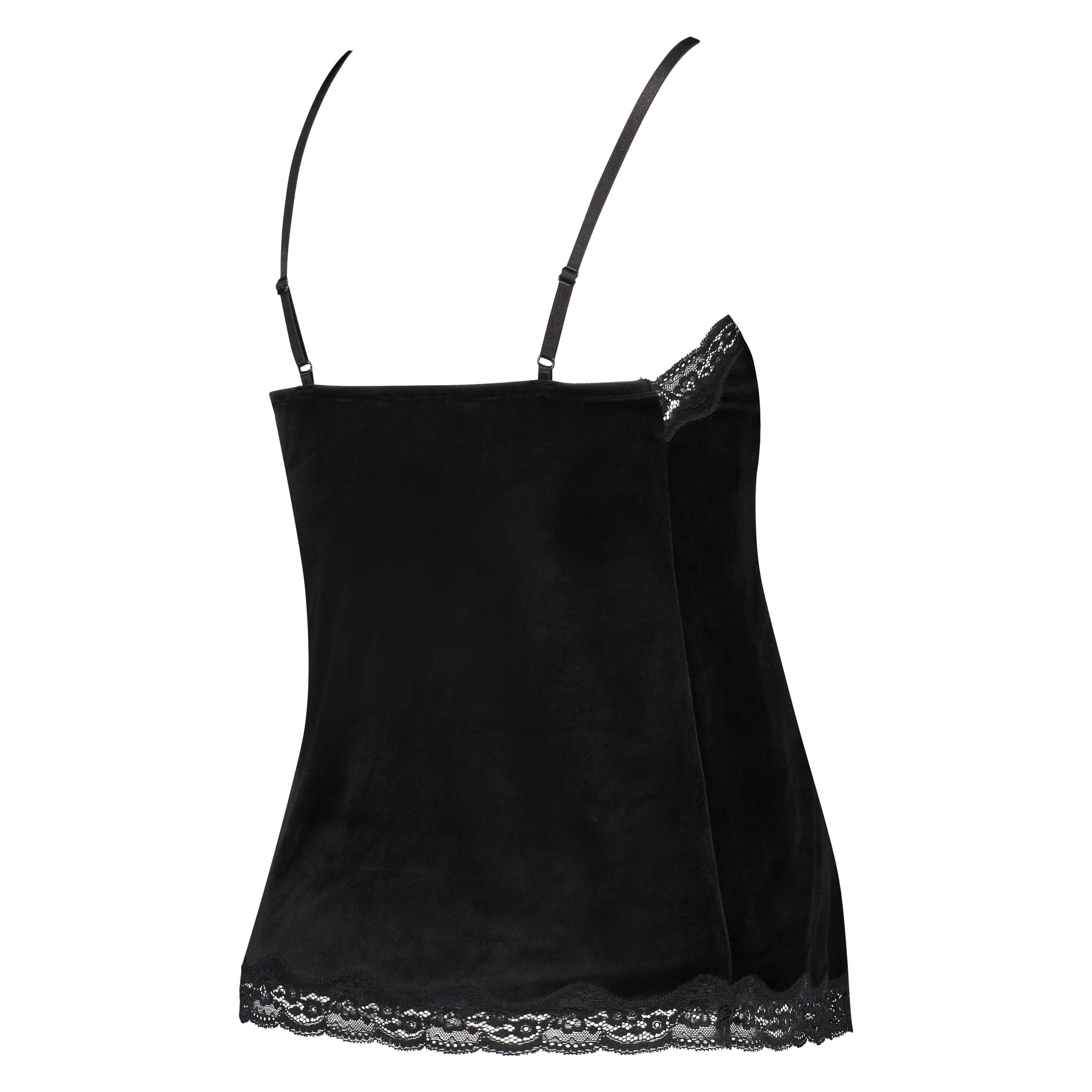 Camisole Velours Maternity, Noir, main