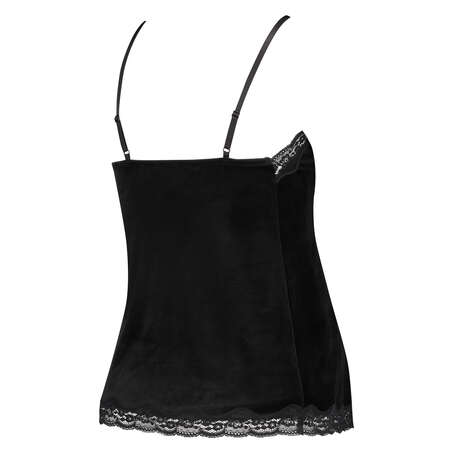 Camisole Velours Maternity, Noir