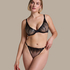 Soutien-gorge non-rembourré à armatures Alice, Noir