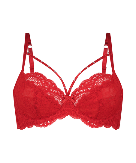 Soutien-gorge à armatures non-préformé Mariah, Rouge
