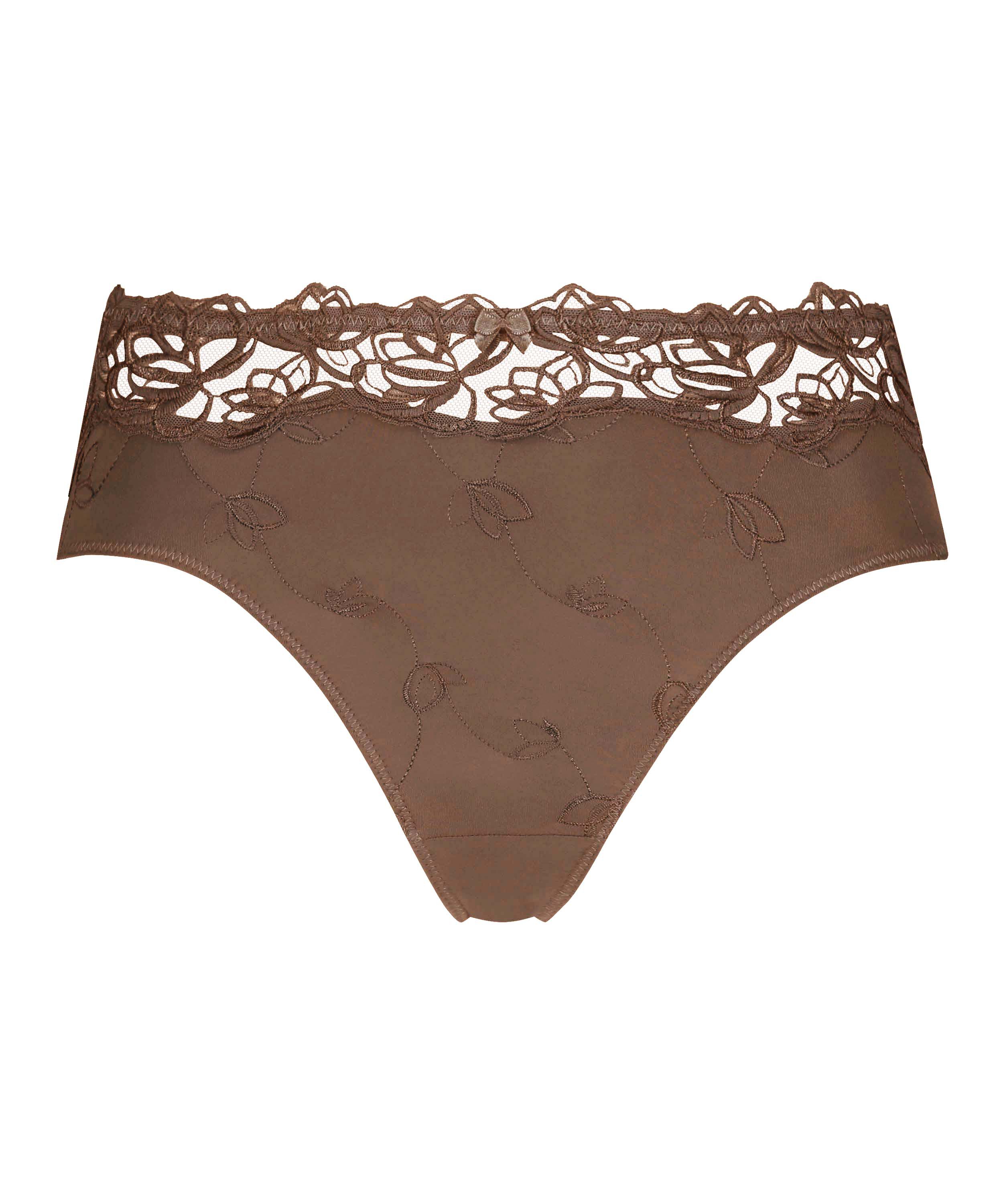 Slip br&eacute;silien Diva, marron