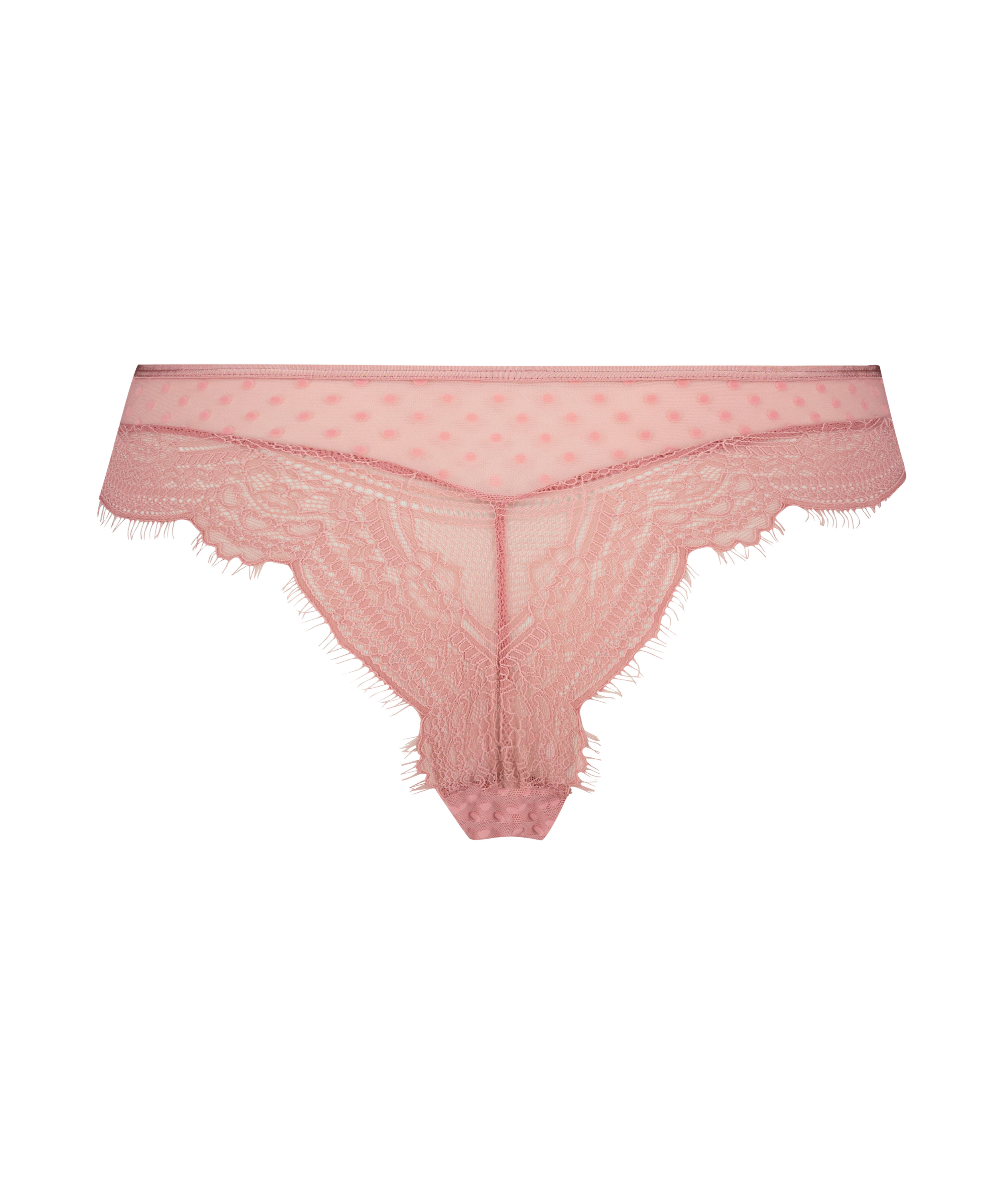 Slip brésilien Aylin, Rose, main