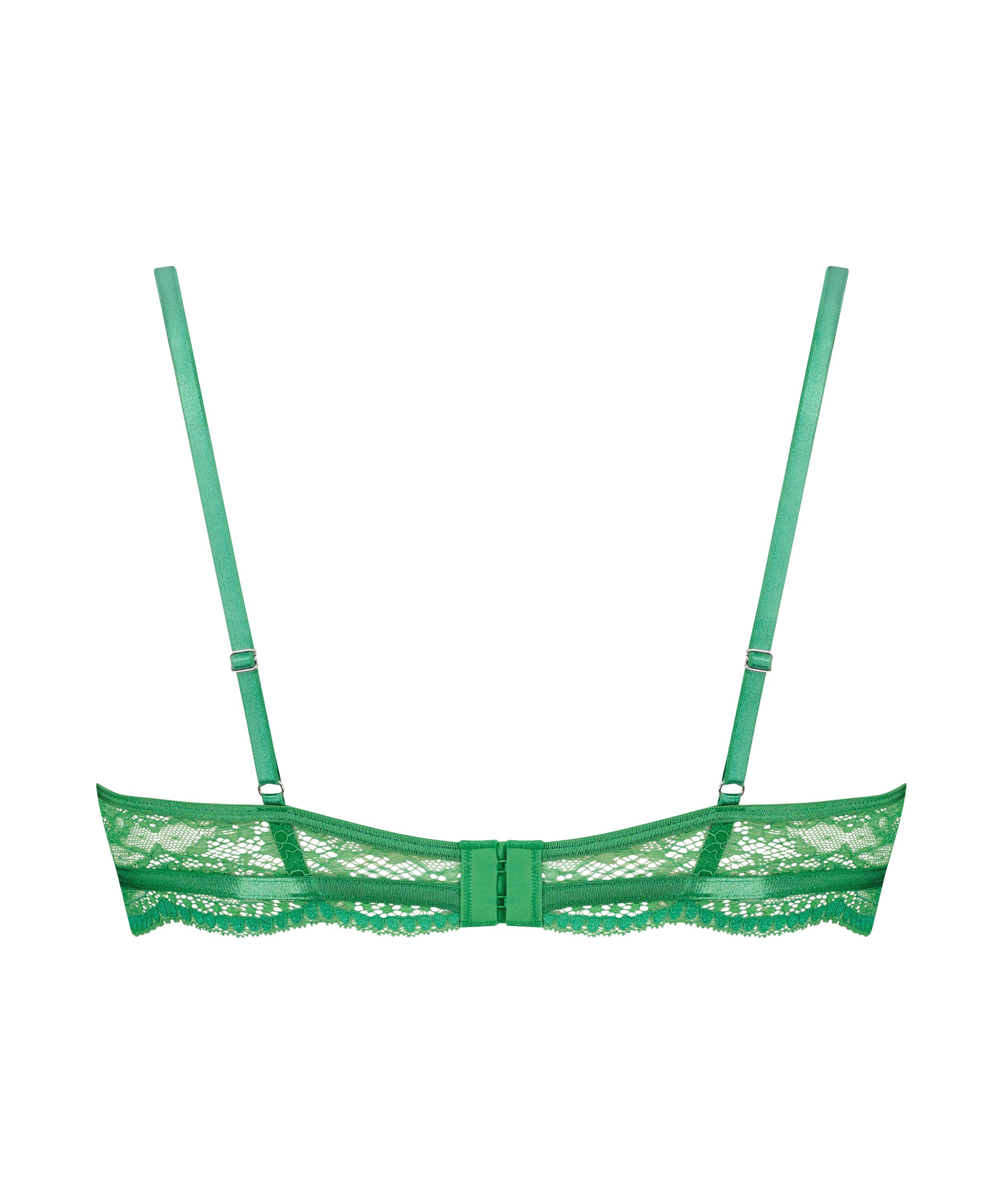 Soutien-gorge non-rembourré à armatures Isabelle, Vert, main