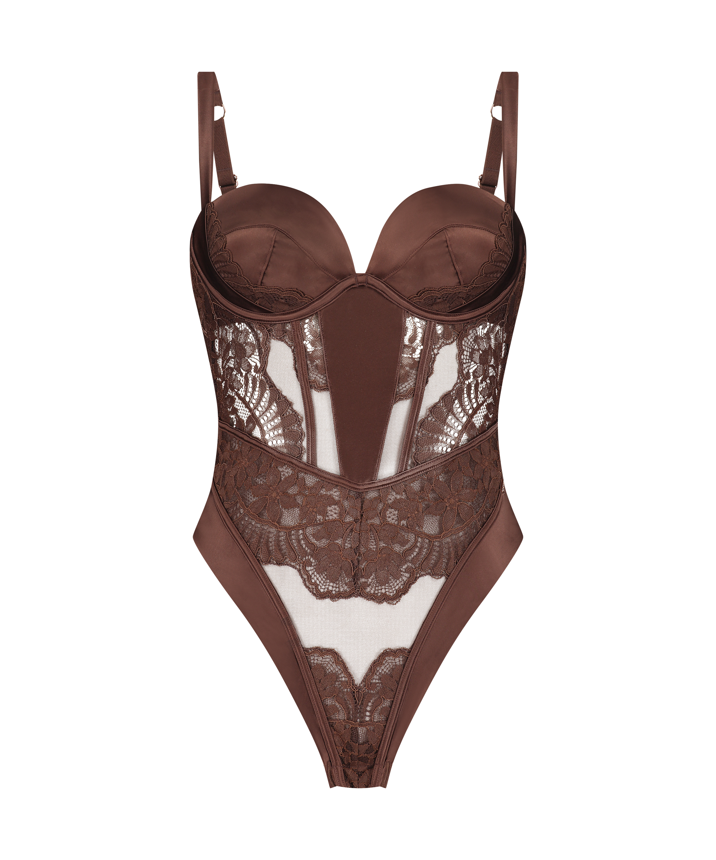 Body Indigo, Marron, main