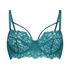 Soutien-gorge à armatures préformé longline Isabella, Vert