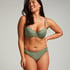 Slip de Bikini Rio Scallop, Vert